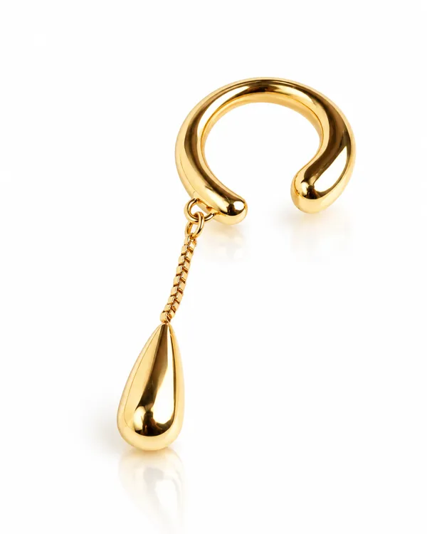 Molten_Drop_Chain_Ear_Cuff