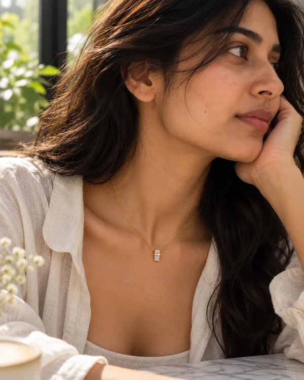 Gold_Stainless_Steel_Baguette_Cz_Frame_Slider_Necklace_For_Women