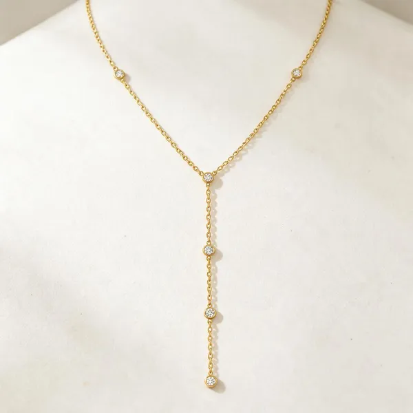 Gold_Stainless_Steel_Cz_Bezel_Station_Lariat_Y-Necklace_For_Women