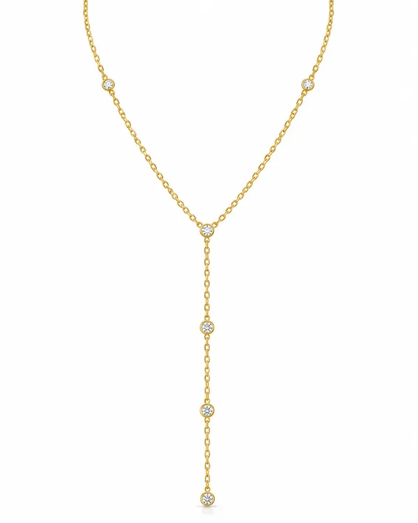 Gold_Stainless_Steel_Cz_Bezel_Station_Lariat_Y-Necklace_For_Women
