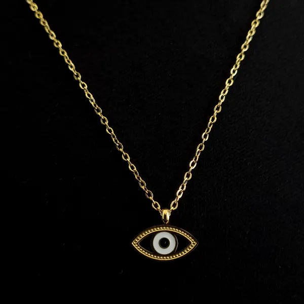 Gold_Stainless_Steel_Celestial_Evil_Eye_Pendant_Necklace_For_Women