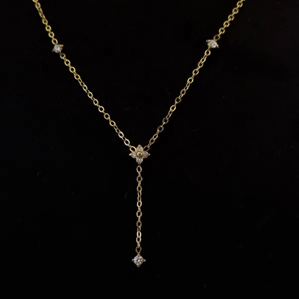 Dainty_Flower_Lariat_Necklace
