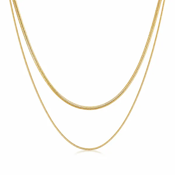Gold_Stainless_Steel_Everyday_Harmony_Layered_Necklace_For_Women