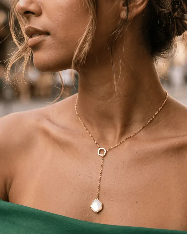 Gold_Stainless_Steel_Hexagon_Pearl_Lariat_Necklace_For_Women