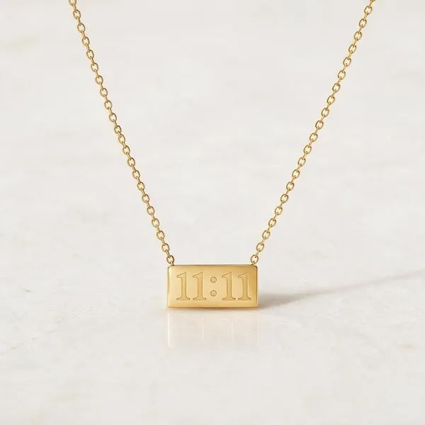 Gold_Stainless_Steel_Manifest_Momentum_Pendant_Necklace_For_Women