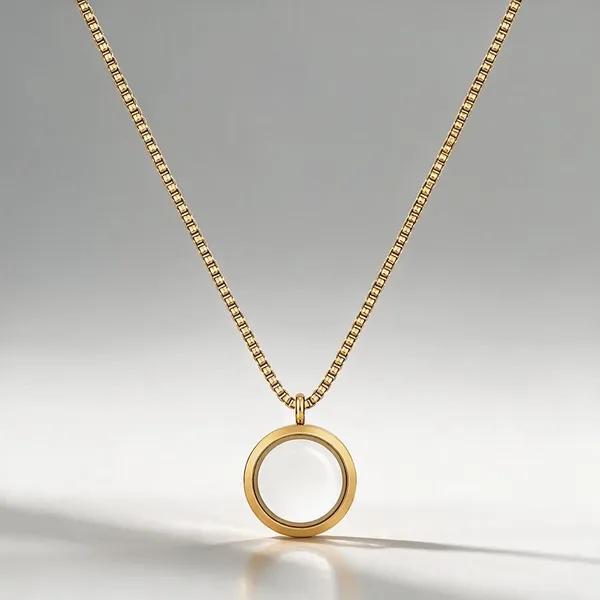 Gold_Stainless_Steel_Memory_Glass_Locket_Necklace_For_Women