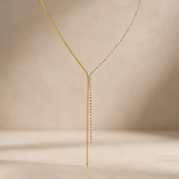 Gold_Stainless_Steel_Pave_Crystal_Tennis_Lariat_Necklace_For_Women