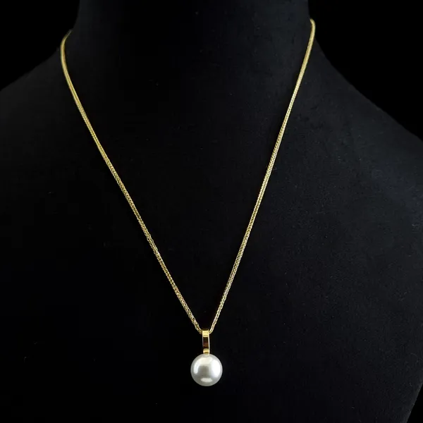 Gold_Stainless_Steel_Pearl_Drop_Pendant_Necklace_For_Women