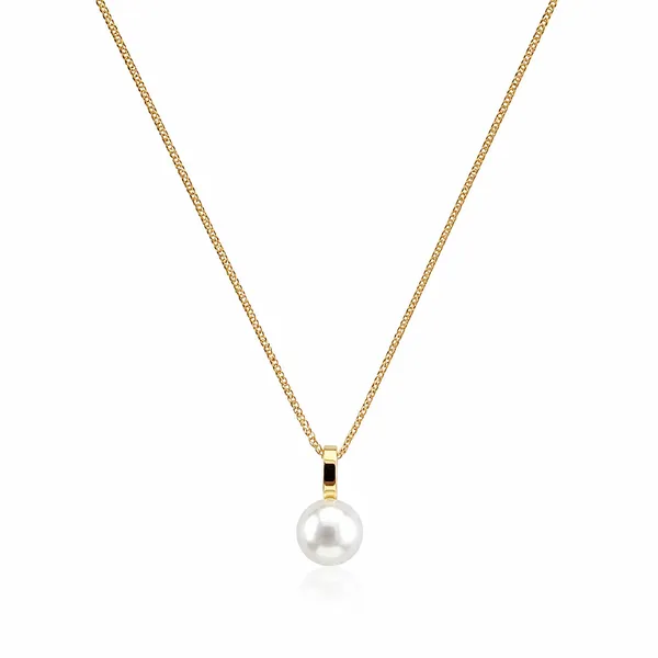 Gold_Stainless_Steel_Pearl_Drop_Pendant_Necklace_For_Women