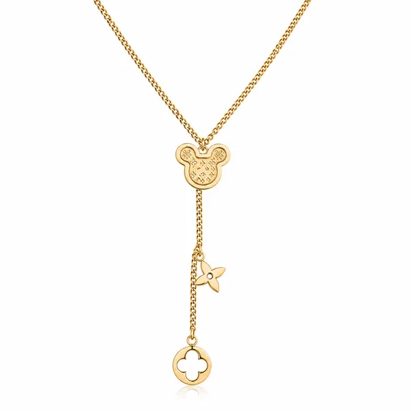 Gold_Stainless_Steel_Playful_Charm_Lariat_Necklace_For_Women