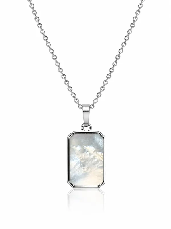 Gold_Stainless_Steel_Agate_Charm_Necklace_For_Women