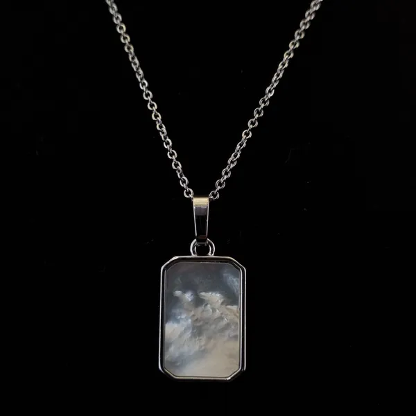 Gold_Stainless_Steel_Agate_Charm_Necklace_For_Women