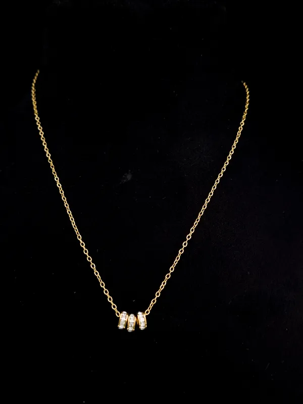Triple_Pav茅_Rondelle_Pendant_Necklace