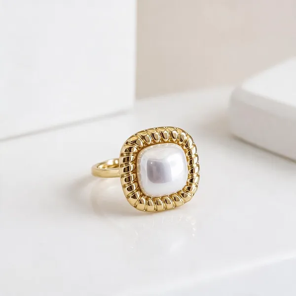 Gold_Stainless_Steel_Baroque_Pearl_Cocktail_Ring_For_Women
