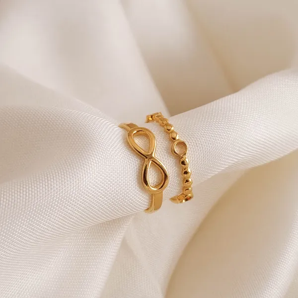 Gold_Stainless_Steel_Beaded_Infinity_Ring_For_Women