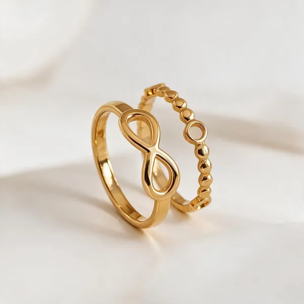 Gold_Stainless_Steel_Beaded_Infinity_Ring_For_Women