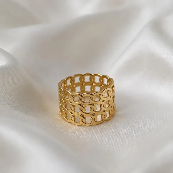Gold_Stainless_Steel_Chain_Band_Ring_For_Women