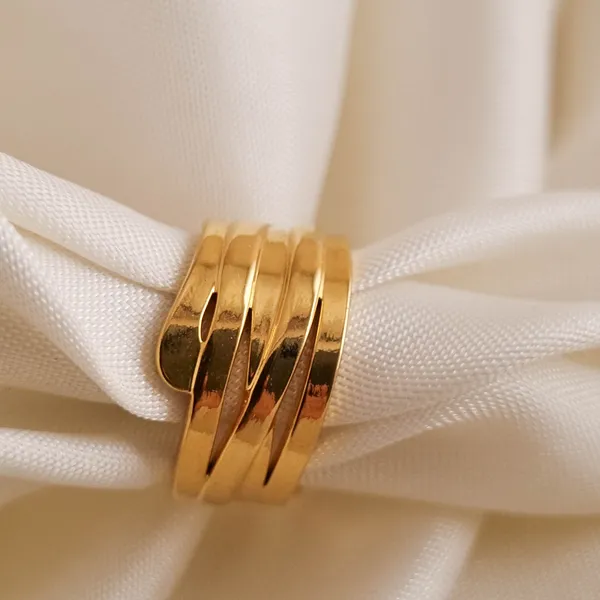 Gold_Stainless_Steel_Convertible_Contour_Ring_For_Women