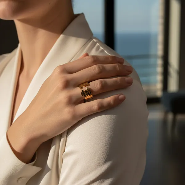 Gold_Stainless_Steel_Convertible_Contour_Ring_For_Women