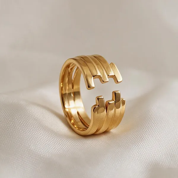 Gold_Stainless_Steel_Convertible_Contour_Ring_For_Women