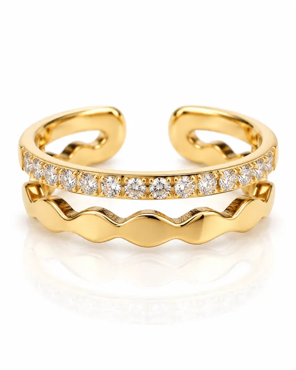 Double_Band_Wave_&_Pav茅_Open_Ring