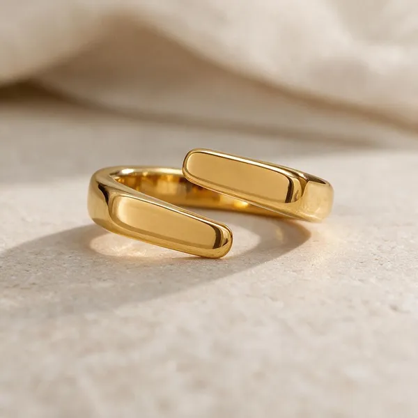Gold_Stainless_Steel_Double_Bar_Wrap_Ring_For_Women