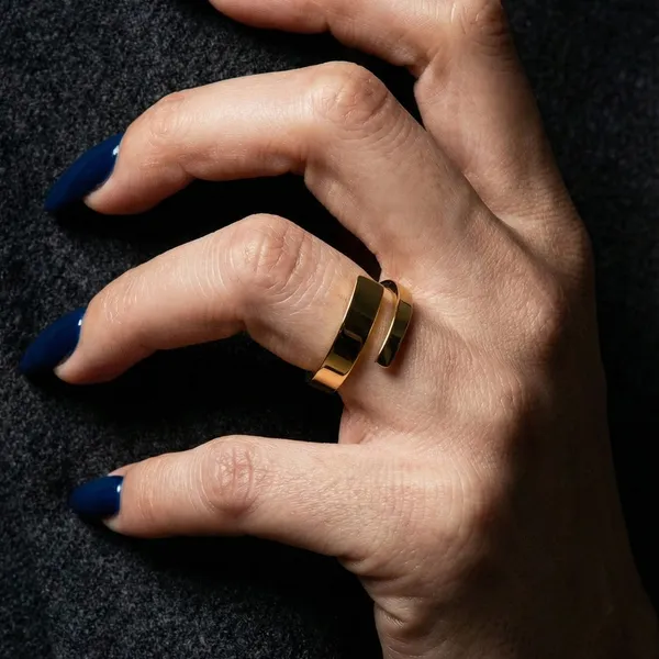 Gold_Stainless_Steel_Geometric_Wrap_Ring_For_Women