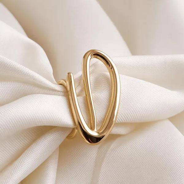 Gold_Stainless_Steel_Open_Wave_Ring_For_Women