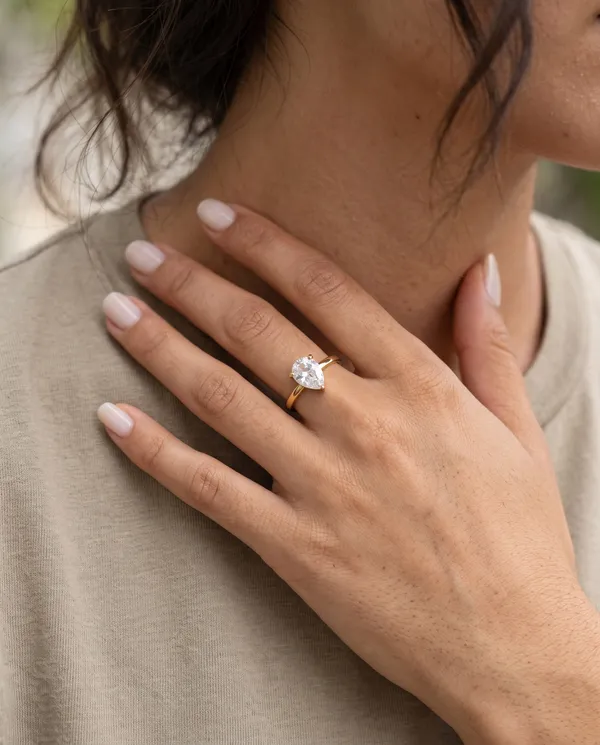 Pear_CZ_Adjustable_Wrap_Ring