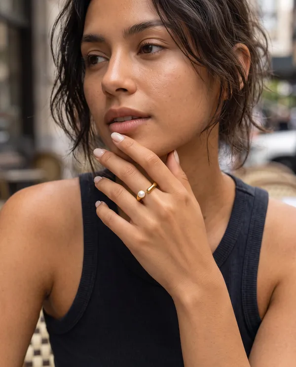 Pearl_Tip_Open_Band_Ring