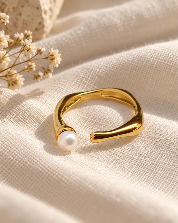 Pearl_Tip_Open_Band_Ring