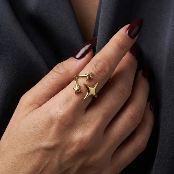 Gold_Stainless_Steel_Stellar_Orbit_Wrap_Ring_For_Women