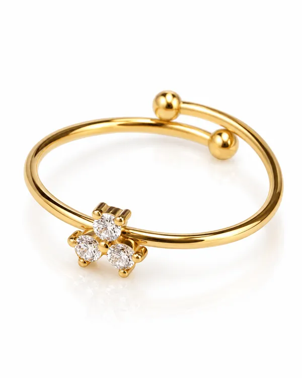 Trio_CZ_Cluster_Open_Ball-End_Ring