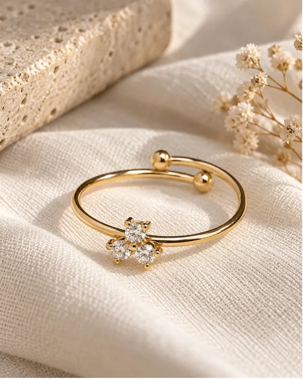 Trio_CZ_Cluster_Open_Ball-End_Ring