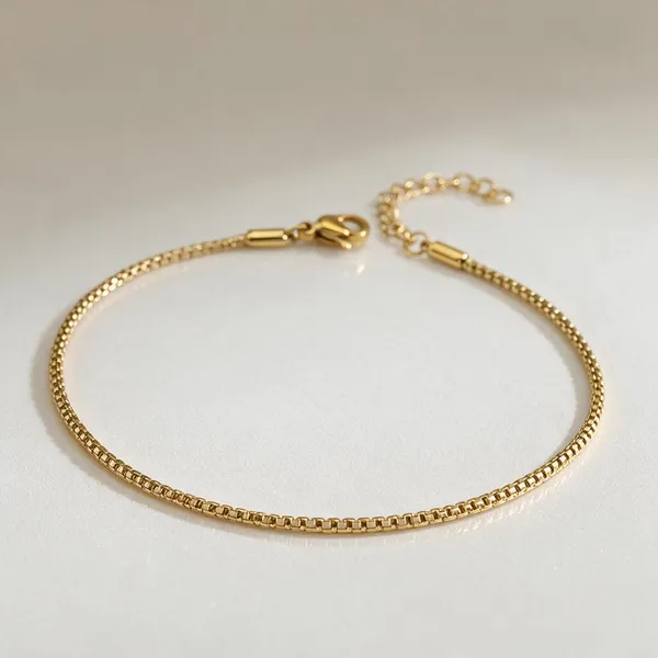 Gold_Stainless_Steel_Essential_Chain_Anklet_For_Women