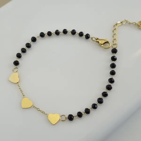 Gold_Stainless_Steel_Heart_Motif_Mangalsutra_Bracelet_For_Women