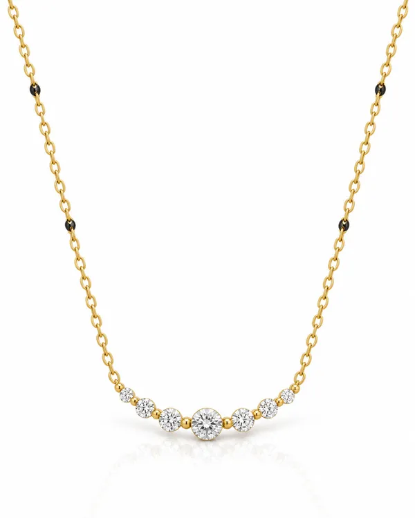 Graduated_CZ_Arc_Mangalsutra