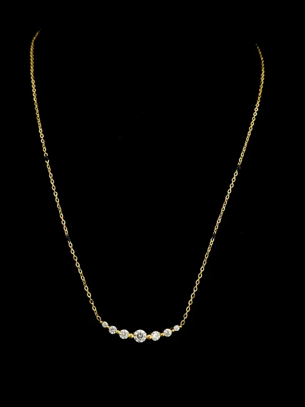 Graduated_CZ_Arc_Mangalsutra