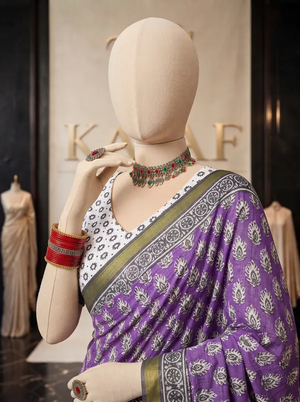 Signature_Jalpari_Premium_Purple_Mal_Mal_Cotton_Saree_with_Blouse_Piece_|_Lightweight_&_Breathable_Saree_for_Women