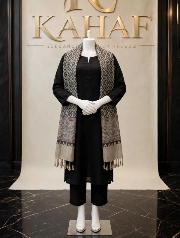 Women's_Black_Rayon_Printed_Kurti_Pant_Dupatta_Set_|_Fully_Stitched_Ethnic_Wear_|_Design_No._2607