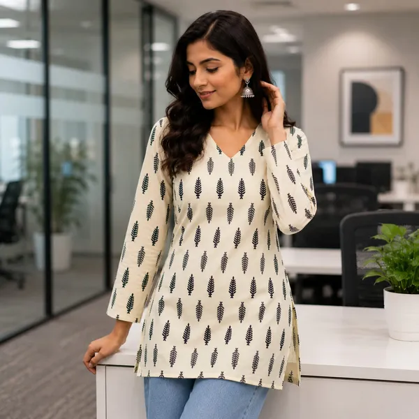Cream_Printed_Straight_Kurta_for_Women