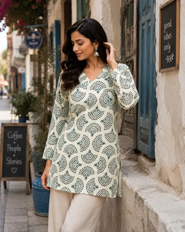 White_Printed_Straight_Kurti_for_Women