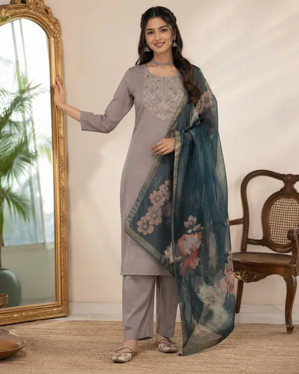 Grey_Embroidered_Straight_Kurta_Set_for_Women