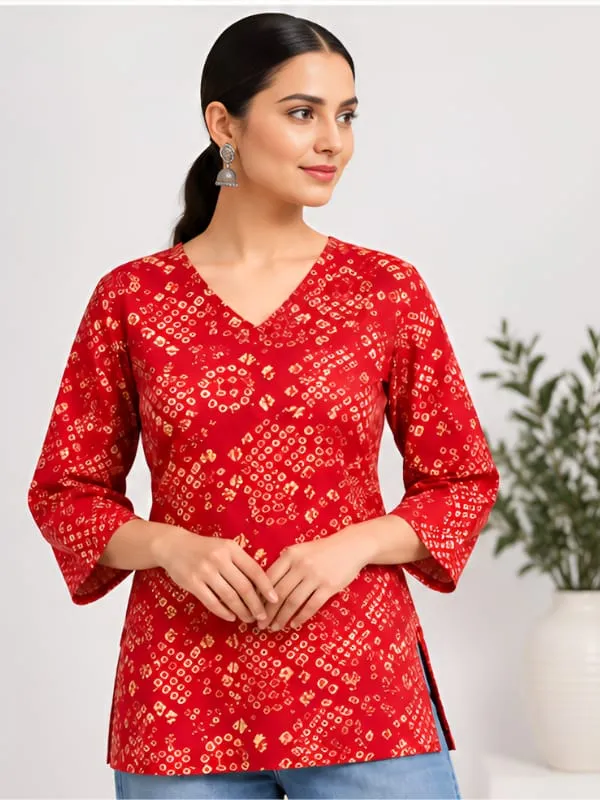 Red_Printed_Regular_Fit_Kurti_for_Women
