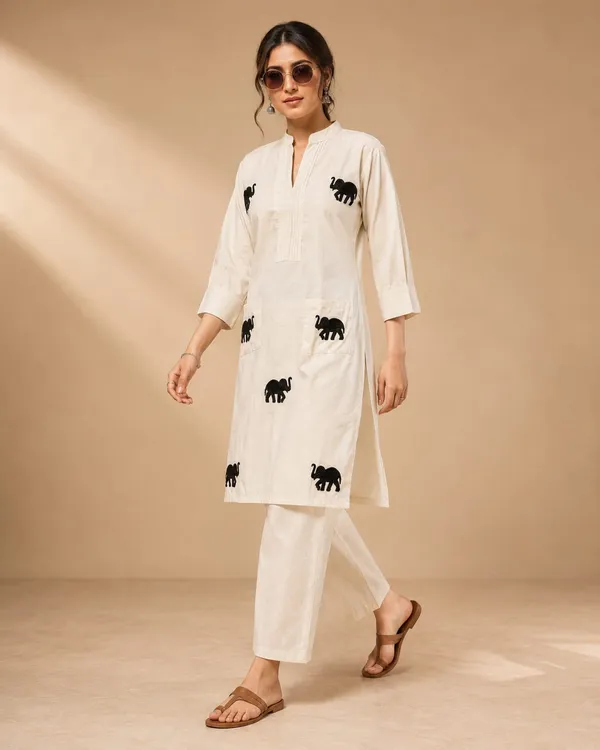 Cream_Cotton_Straight_Kurta_Set_for_Women