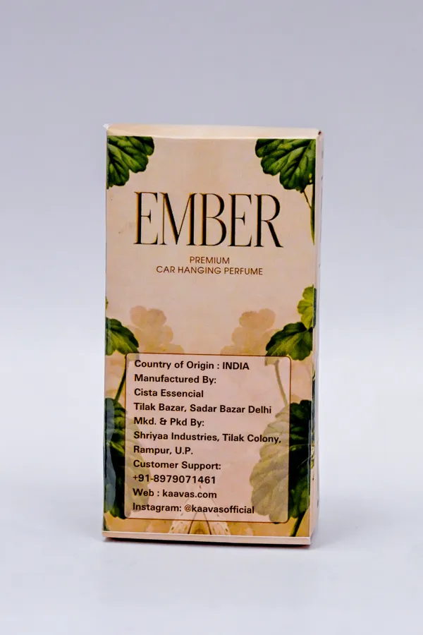 Kaavas_Ember_Floral_Citrus_Green_Car_Hanging_Perfume