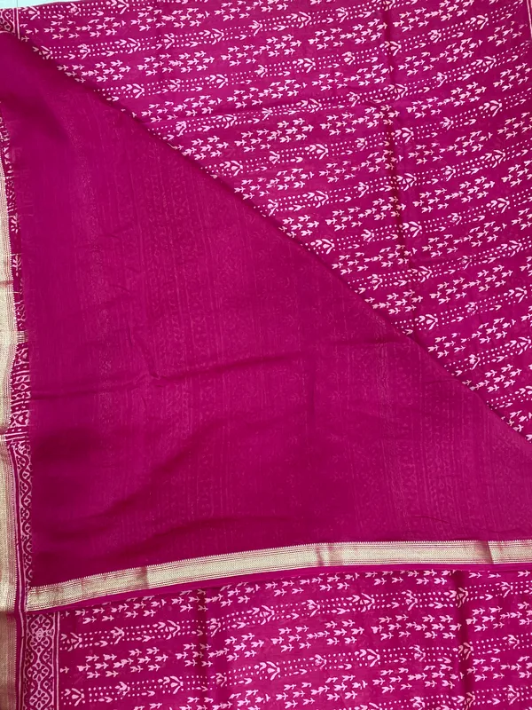 Pink_Silk_Cotton_Hand_Block_Printed_Saree_For_Women