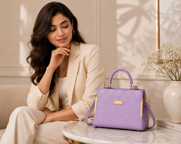 Purple_Synthetic_Leather_Structured_Cross_Body_Bag_For_Women