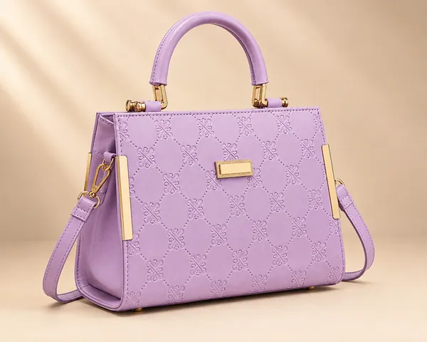Purple_Synthetic_Leather_Structured_Cross_Body_Bag_For_Women