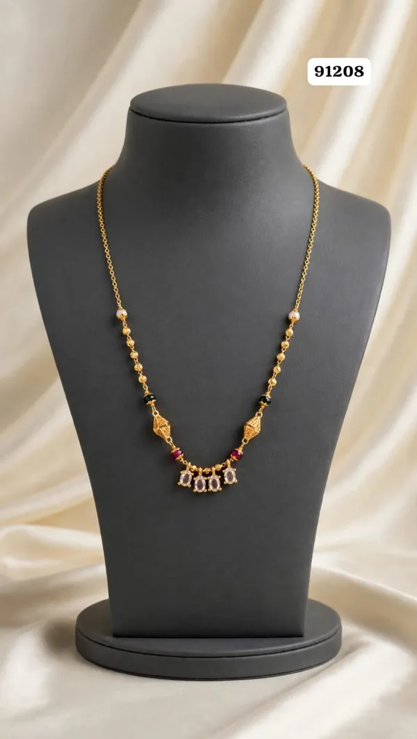 Gold_Tone_Traditional_Necklace_For_Women
